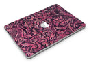 Pink and Wine Damask Watercolor Pattern - MacBook Air Skin Kit