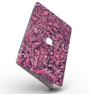 Pink and Wine Damask Watercolor Pattern - MacBook Pro with Retina Display Full-Coverage Skin Kit