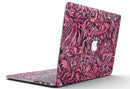 Pink and Wine Damask Watercolor Pattern - MacBook Pro with Retina Display Full-Coverage Skin Kit