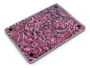 Pink and Wine Damask Watercolor Pattern - MacBook Pro with Retina Display Full-Coverage Skin Kit