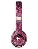 Pink and Wine Damask Watercolor Pattern Full-Body Skin Kit for the Beats by Dre Solo 3 Wireless Headphones
