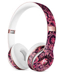 Pink and Wine Damask Watercolor Pattern Full-Body Skin Kit for the Beats by Dre Solo 3 Wireless Headphones