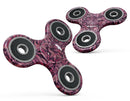 Pink and Wine Damask Watercolor Pattern Full-Body Fidget Spinner Skin-Kit