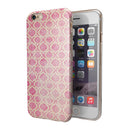 Pink and Yellow Bubble Morrocan Pattern iPhone 6/6s or 6/6s Plus 2-Piece Hybrid INK-Fuzed Case