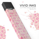 Pink and Yellow Bubble Morrocan Pattern - Premium Decal Protective Skin-Wrap Sticker compatible with the Juul Labs vaping device