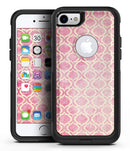 Pink and Yellow Bubble Morrocan Pattern - iPhone 7 or 8 OtterBox Case & Skin Kits