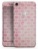 Pink and Yellow Bubble Morrocan Pattern - Skin-kit for the iPhone 8 or 8 Plus