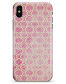 Pink and Yellow Bubble Morrocan Pattern - iPhone X Clipit Case
