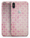 Pink and Yellow Bubble Morrocan Pattern - iPhone X Skin-Kit
