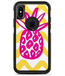 Pink and Yellow Pineapple 2 - iPhone X OtterBox Case & Skin Kits