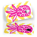 Pink and Yellow Pineapple - Premium Protective Decal Skin-Kit for the Apple Credit Card