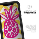 Pink and Yellow Pineapple - Skin Kit for the iPhone OtterBox Cases