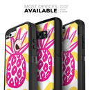 Pink and Yellow Pineapple - Skin Kit for the iPhone OtterBox Cases
