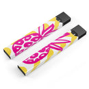 Pink and Yellow Pineapple - Premium Decal Protective Skin-Wrap Sticker compatible with the Juul Labs vaping device