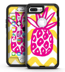 Pink and Yellow Pineapple - iPhone 7 Plus/8 Plus OtterBox Case & Skin Kits