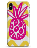 Pink and Yellow Pineapple - iPhone X Clipit Case