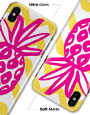 Pink and Yellow Pineapple - iPhone X Clipit Case