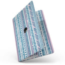 MacBook Pro with Touch Bar Skin Kit - Pink_to_Blue_Tribal_Sketch_Pattern-MacBook_13_Touch_V7.jpg?
