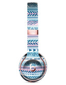 Pink to Blue Tribal Sketch Pattern Full-Body Skin Kit for the Beats by Dre Solo 3 Wireless Headphones