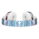 Pink to Blue Tribal Sketch Pattern Full-Body Skin Kit for the Beats by Dre Solo 3 Wireless Headphones