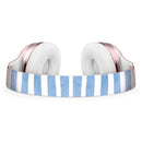 Pink to Blue WaterColor Ombre Stripes Full-Body Skin Kit for the Beats by Dre Solo 3 Wireless Headphones