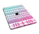 Pink to Green Gradient Hipster Pattern - iPad Pro 97 - View 5.jpg