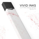 Pink v2 Textured Marble - Premium Decal Protective Skin-Wrap Sticker compatible with the Juul Labs vaping device