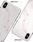 Pink v2 Textured Marble - iPhone X Clipit Case