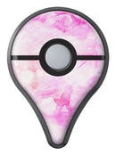 Pink v4 Absorbed Watercolor Texture Pokémon GO Plus Vinyl Protective Decal Skin Kit