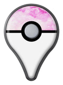 Pink v4 Absorbed Watercolor Texture Pokémon GO Plus Vinyl Protective Decal Skin Kit
