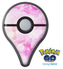Pink v4 Absorbed Watercolor Texture Pokémon GO Plus Vinyl Protective Decal Skin Kit