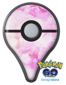 Pink v4 Absorbed Watercolor Texture Pokémon GO Plus Vinyl Protective Decal Skin Kit