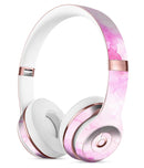 Pink v4 Absorbed Watercolor Texture Full-Body Skin Kit for the Beats by Dre Solo 3 Wireless Headphones