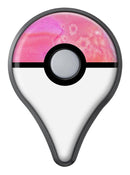 Pinkish 1102 Absorbed Watercolor Texture Pokémon GO Plus Vinyl Protective Decal Skin Kit