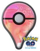 Pinkish 1102 Absorbed Watercolor Texture Pokémon GO Plus Vinyl Protective Decal Skin Kit