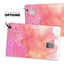 Pinkish 1102 Absorbed Watercolor Texture - Premium Protective Decal Skin-Kit for the Apple Credit Card