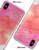 Pinkish 1102 Absorbed Watercolor Texture - iPhone X Clipit Case