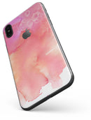 Pinkish 1102 Absorbed Watercolor Texture - iPhone X Skin-Kit