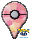 Pinkish 4122 Absorbed Watercolor Texture Pokémon GO Plus Vinyl Protective Decal Skin Kit