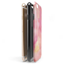 Pinkish 4122 Absorbed Watercolor Texture iPhone 6/6s or 6/6s Plus 2-Piece Hybrid INK-Fuzed Case