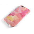 Pinkish 4122 Absorbed Watercolor Texture iPhone 6/6s or 6/6s Plus 2-Piece Hybrid INK-Fuzed Case