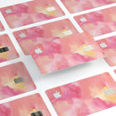 Pinkish 4122 Absorbed Watercolor Texture - Premium Protective Decal Skin-Kit for the Apple Credit Card