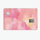 Pinkish 4122 Absorbed Watercolor Texture - Premium Protective Decal Skin-Kit for the Apple Credit Card