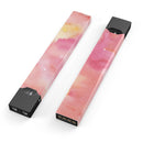 Pinkish 4122 Absorbed Watercolor Texture - Premium Decal Protective Skin-Wrap Sticker compatible with the Juul Labs vaping device
