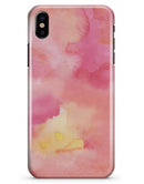 Pinkish 4122 Absorbed Watercolor Texture - iPhone X Clipit Case
