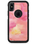 Pinkish 4122 Absorbed Watercolor Texture - iPhone X OtterBox Case & Skin Kits