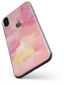 Pinkish 4122 Absorbed Watercolor Texture - iPhone X Skin-Kit