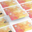 Pinkish 423971 Absorbed Watercolor Texture - Premium Protective Decal Skin-Kit for the Apple Credit Card