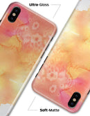 Pinkish 423971 Absorbed Watercolor Texture - iPhone X Clipit Case