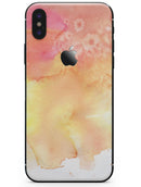 Pinkish 423971 Absorbed Watercolor Texture - iPhone X Skin-Kit
